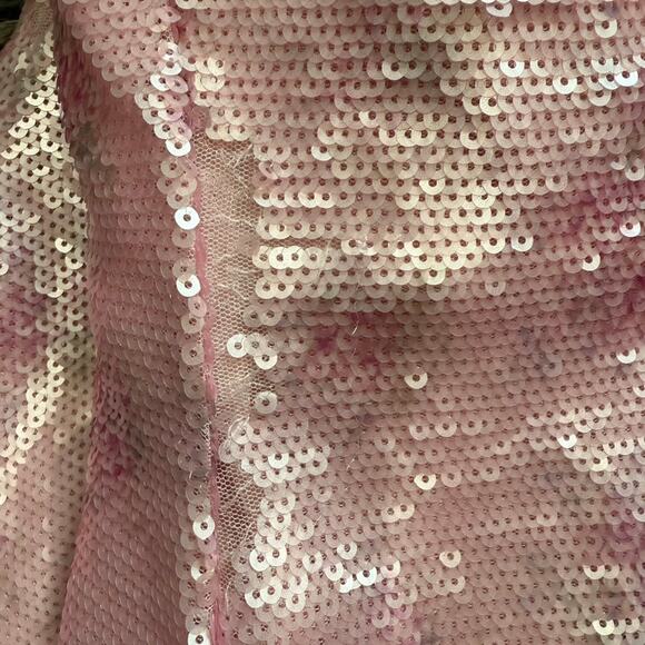 LoveShackFancy Stasia Sequin Dress in Pink, Size US 0 - Picture 6 of 9